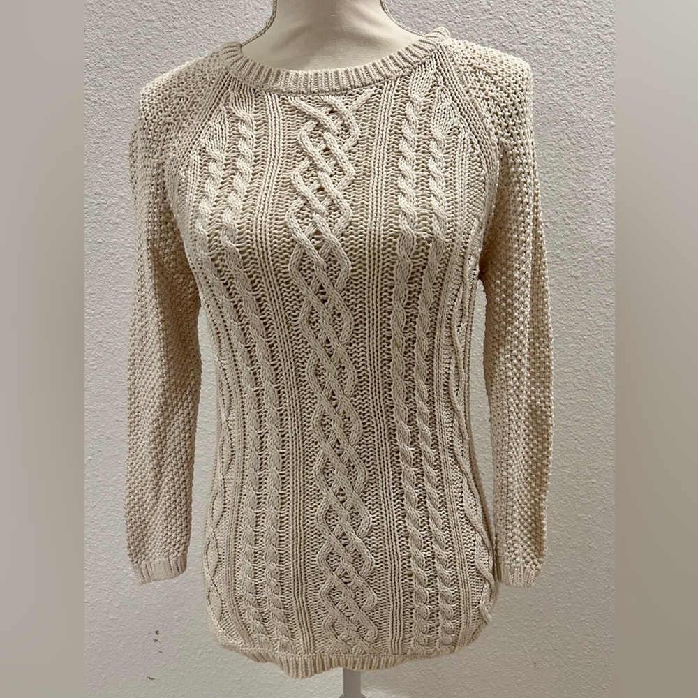Knit Button Back Sweater